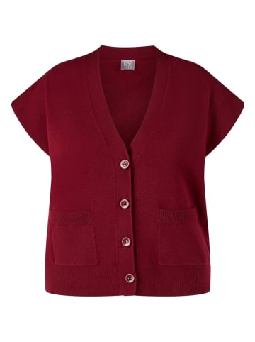 Rabe Strickjacke in Rot