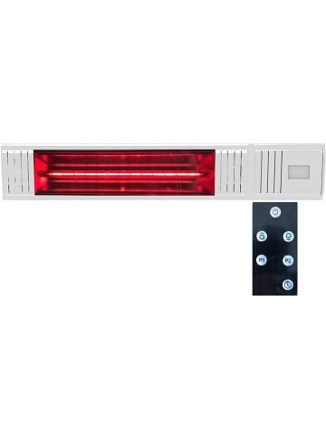 Millarco 58636 Terrassen-Heizung mit Fernbedienung Heizstrahler Wandmontage