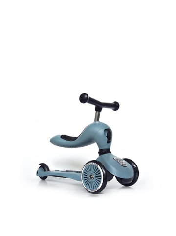 Scoot & Ride Scoot&Ride Highwaykick 1 Rutscherfahrzeug und Scooter - Farbe: Steel