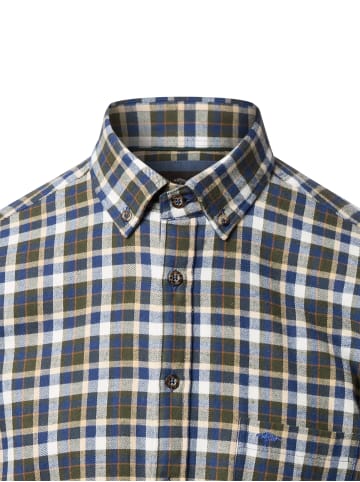 FYNCH-HATTON Hemd in indigo tanne