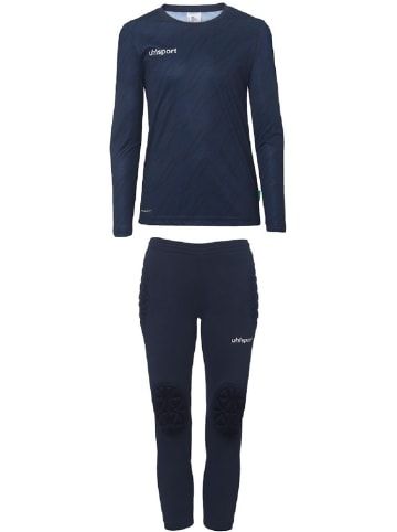 uhlsport  Trainingsanzug "Progressive Torwart Set Junior" in Blau