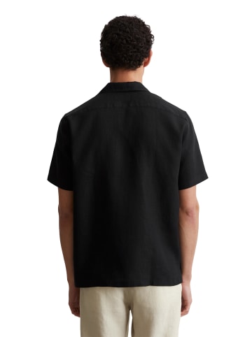 Marc O'Polo Kurzarm-Hemd regular in Schwarz