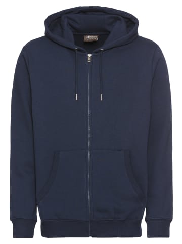 Man's World Kapuzensweatjacke in dunkelblau
