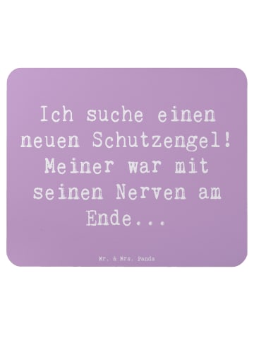 Mr. & Mrs. Panda Maus Pad Spruch Neuer Schutz mit Spruch in Lavendeltraum