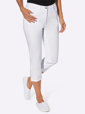 Sieh an! 3/4-Jeans in weiß