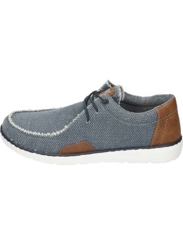 rieker Slipper in blau/mandel