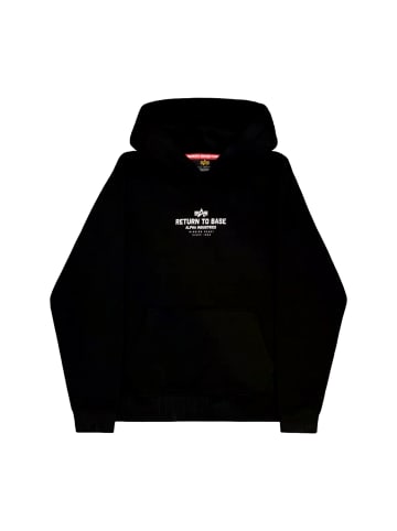 Alpha Industries Hoodie in schwarz