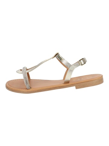 Sandalen Platin