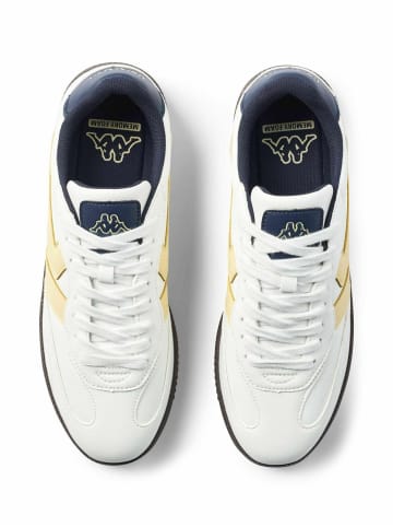 Kappa Niedriger Schuh KMLogo Marker 1.0 in white-blue evening-beige