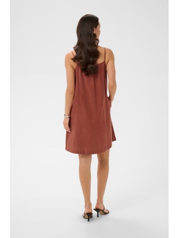 Kaffe Kleid KApauline Loose fit in Henna