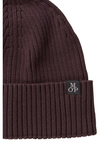 Marc O'Polo Mütze in Deep Mullberry