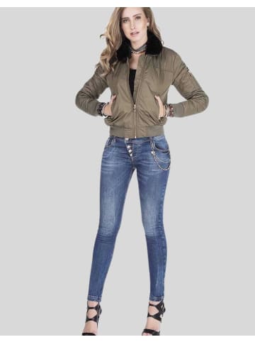 Cipo & Baxx Jacke in KHAKI