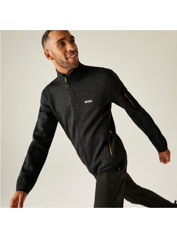 Regatta Strickfleecejacke Newhill in Black