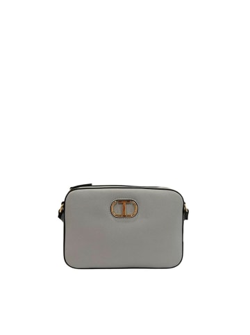 Twinset Blau PU Damen Umhänge- Tasche