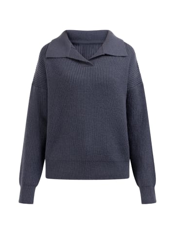 VINAJA Women Strick Pullover in Graublau