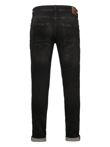 Petrol Industries Slim Fit Jeans Jackson in Schwarz