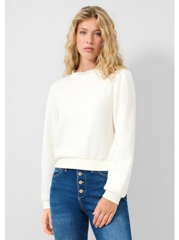 QS Sweatshirt in 0300_creme