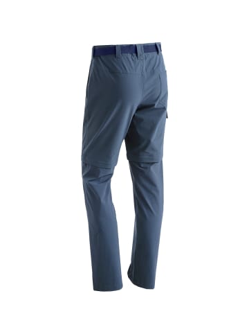 Maier Sports Zip-Hose Torid Slim in Rauchblau