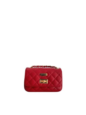Baldinini Trend Mehrfarbig Rot Leder Damen Umhänge- Tasche