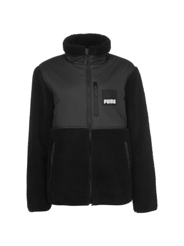 Puma Funktionsjacke Sherpa Hybrid in schwarz