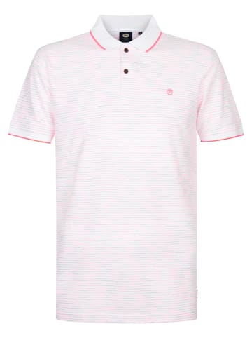 Petrol Industries Piqué-Poloshirt Desert in Weiß