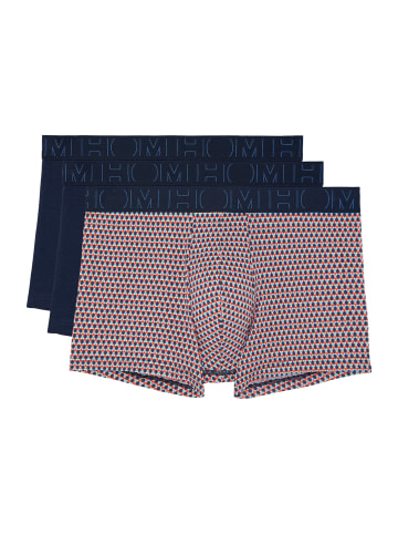 HOM Retro Pants Giangi Boxer in Navy print/Navy/Navy