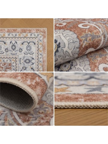 Teppich Boss Kurzflor Teppich Inka 1145, rechteckig - Terrakotta