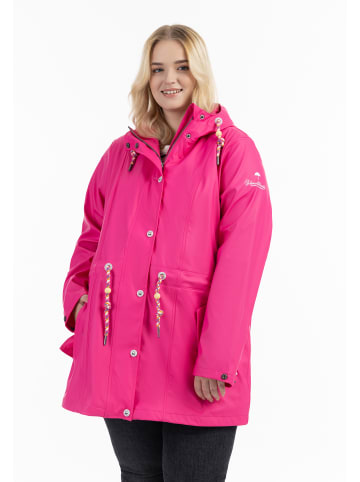 Schmuddelwedda Plus Size Regenmantel in Pink-280