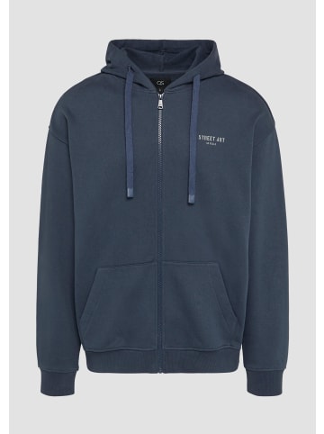 QS Sweatshirt Jacke in 57D0_dunkelblau