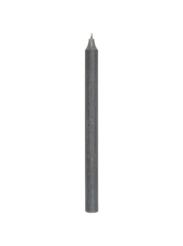 IB Laursen Stabkerze rustikal 29 cm in grau