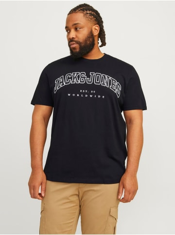JACK & JONES PLUS T-shirt in Black