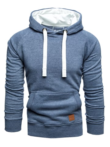 Amaci&Sons Kapuzenpullover LANSING in Blau