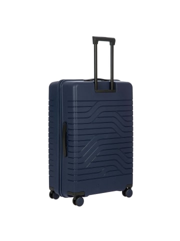 BRIC`s BY Ulisse - 4-Rollen-Trolley L 79 cm erw. (olive) in blau