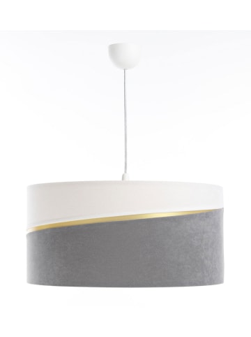 Kiom Hängeleuchte Enrik P 40 x 102 x 40 in white, grey & gold