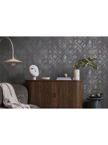 A.S. Création Tapete Timeless Ornament in Nachtblau