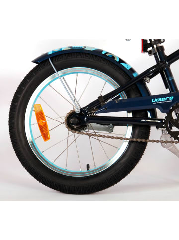 Volare Kinderfahrrad Miracle Cruiser für Jungen 16 Zoll Kinderrad Matt-Blau 4 Jahre