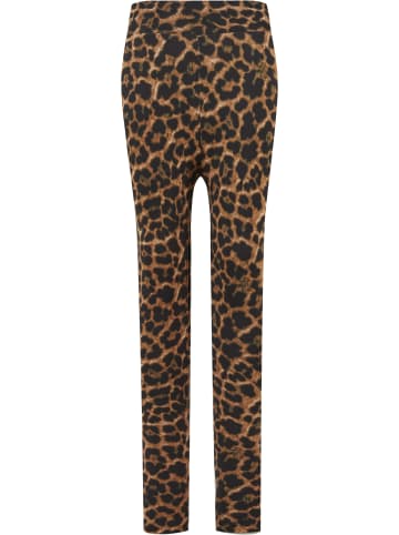 Urban Classics Urban Classics Damen Girls Soft AOP Leggings in darkleo