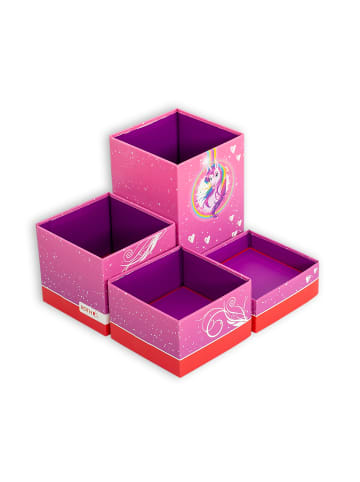 ROTH Stifteköcher Set Einhornportrait in Rosa
