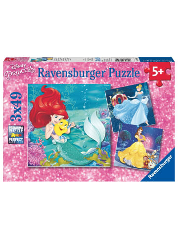 Ravensburger Abenteuer der Prinzessinnen 3 X 49 Teile