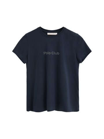Polo Club T-Shirt in Navy Blau