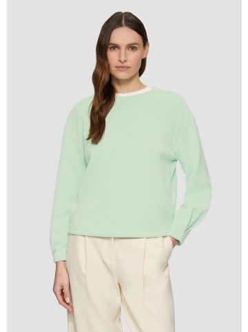 s.Oliver Sweatshirt langarm in Türkis
