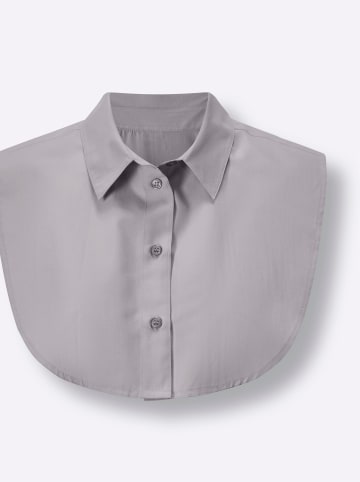 Sieh an! Einsteckkragen in grau