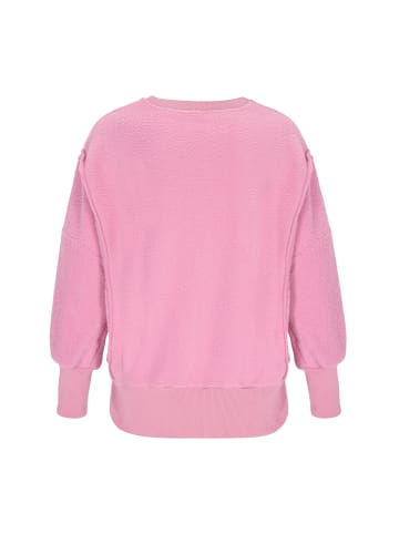 Swirly Women Sweatshirt in Pink