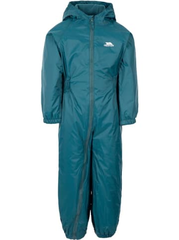 Trespass Kinder Schneeanzug "Button Rain Suit" in Grün
