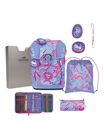 DerDieDas ErgoFlex Tiny Schulranzen-Set 8-teilig in Magic Unicorn
