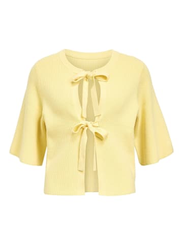 Object Strickjacke in Pale Banana