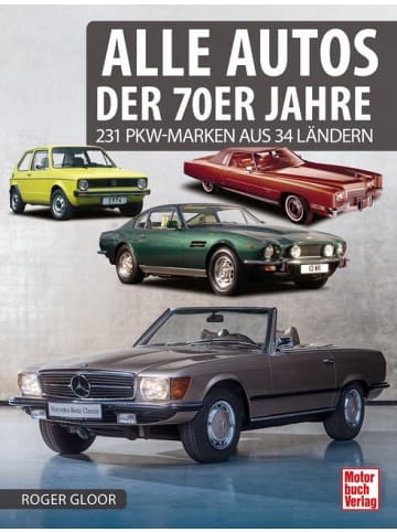 Motorbuch Verlag Alle Autos der 70er Jahre