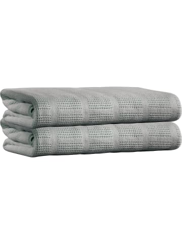 Erwin Müller Baumwolle Sommerdecke 2er-Pack in silber