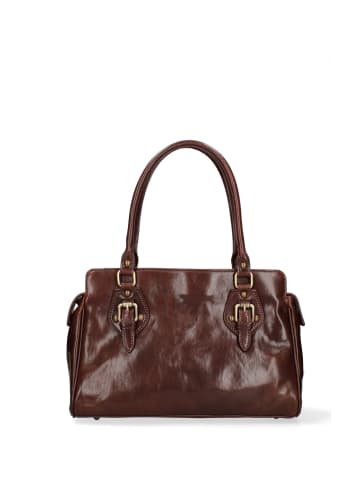 Viola Castellani Handtasche in DARK BROWN B