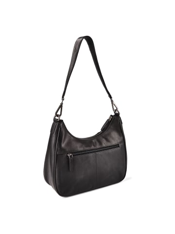 Greenburry Fiorentina Schultertasche Leder 30 cm black